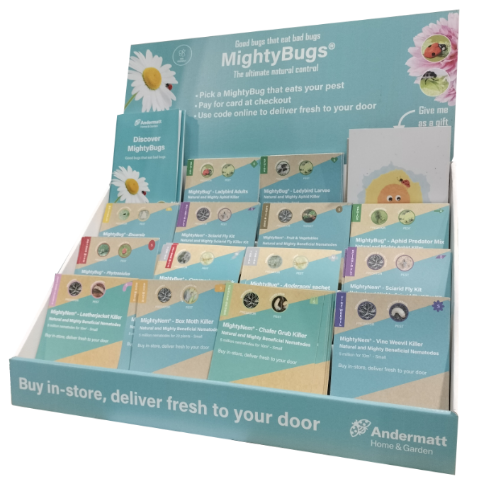 MightyBug Display Stand (16 item CDU)