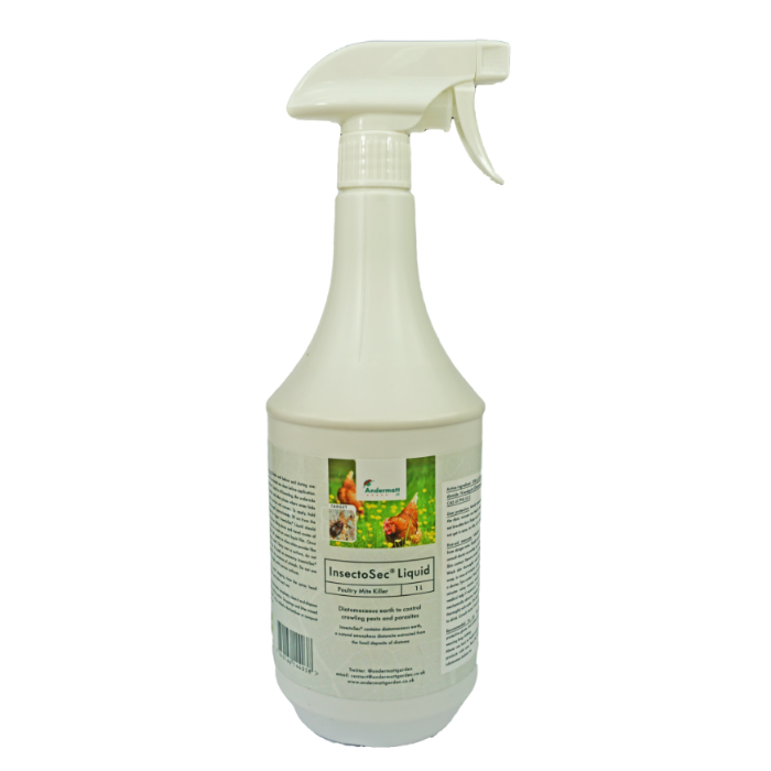 InsectoSec® Poultry Mite Killer Ready-to-Use Liquid sprayer (1L) x8